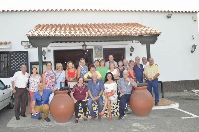 Miembros de la familia Sánchez de Lomo Magullo (Foto TA)